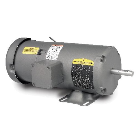 Baldor-Reliance .75Hp, 1725Rpm, 3Ph, 60Hz, 56, Brake, 3420M BM3542